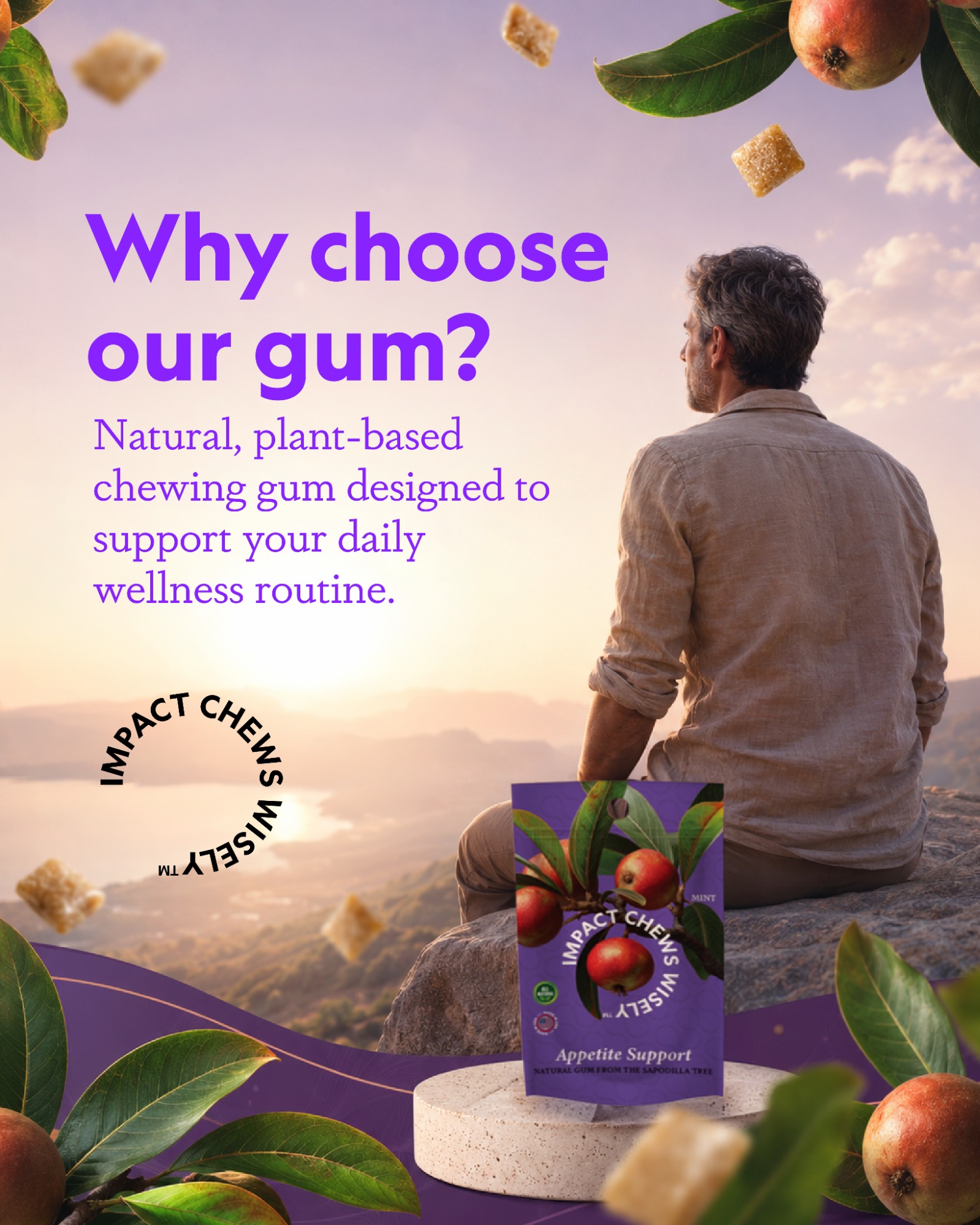 What you chew should feel just as intentional as the rest of your routine.

Impact Chews Wisely is a natural, plant-based chewing gum designed to support smarter everyday choices—in a simple, easy-to-carry pouch that fits right into your pocket or bag.

A more mindful chew for everyday life.
Access the link in bio.

#ImpactChewsWisely #PlantBasedGum #AppetiteSupport #MindfulEating #FunctionalGum #BetterChoices