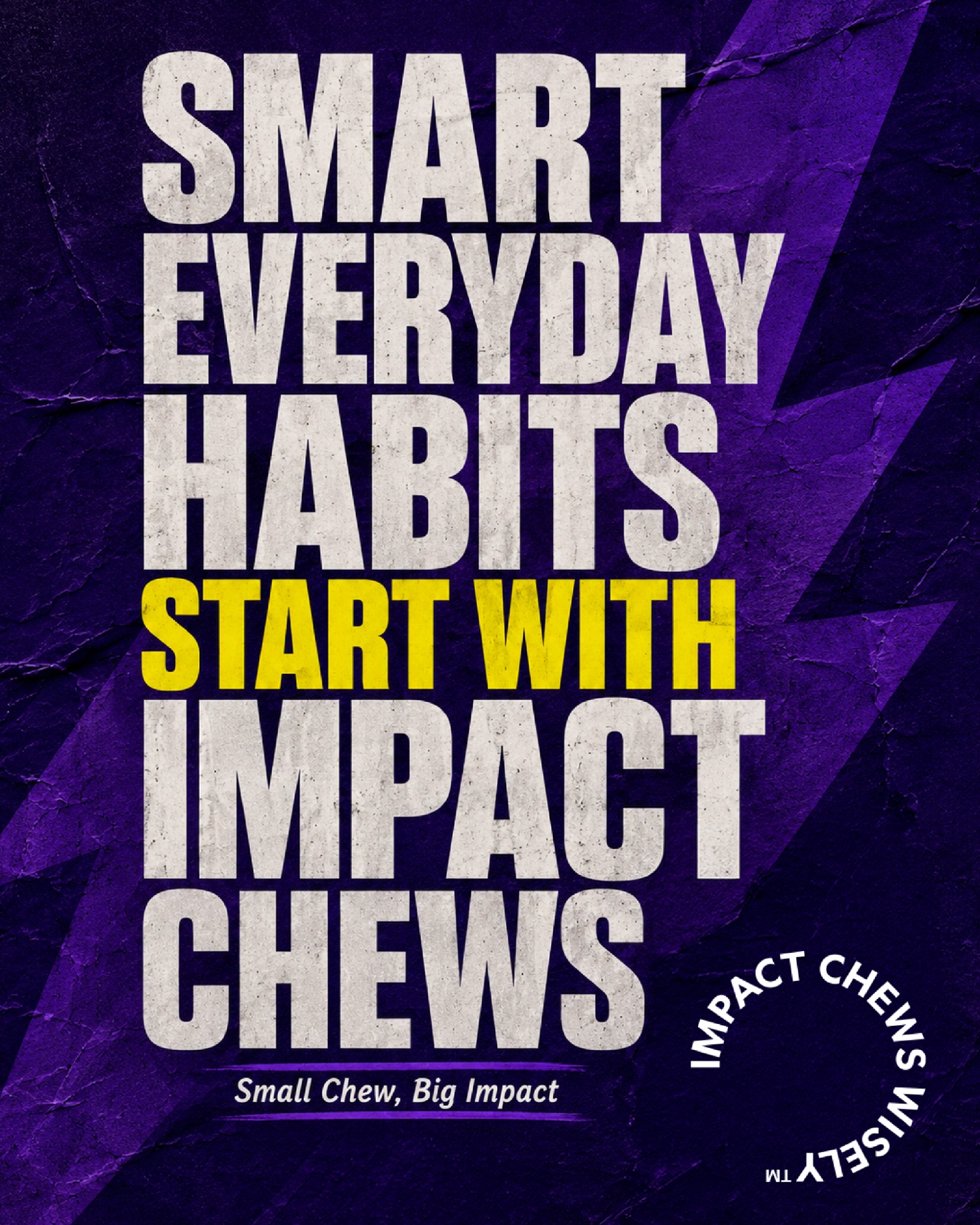 Big changes are built from small choices.

Impact Chews Wisely is a simple chew that supports your appetite and can fit into your everyday routine—easy to carry, easy to use, and made for real-life cravings.

Small chew. Big impact.

Access the link in bio.

#ImpactChewsWisely #SmartHabits #AppetiteSupport #FunctionalGum #MindfulEating #BetterChoices