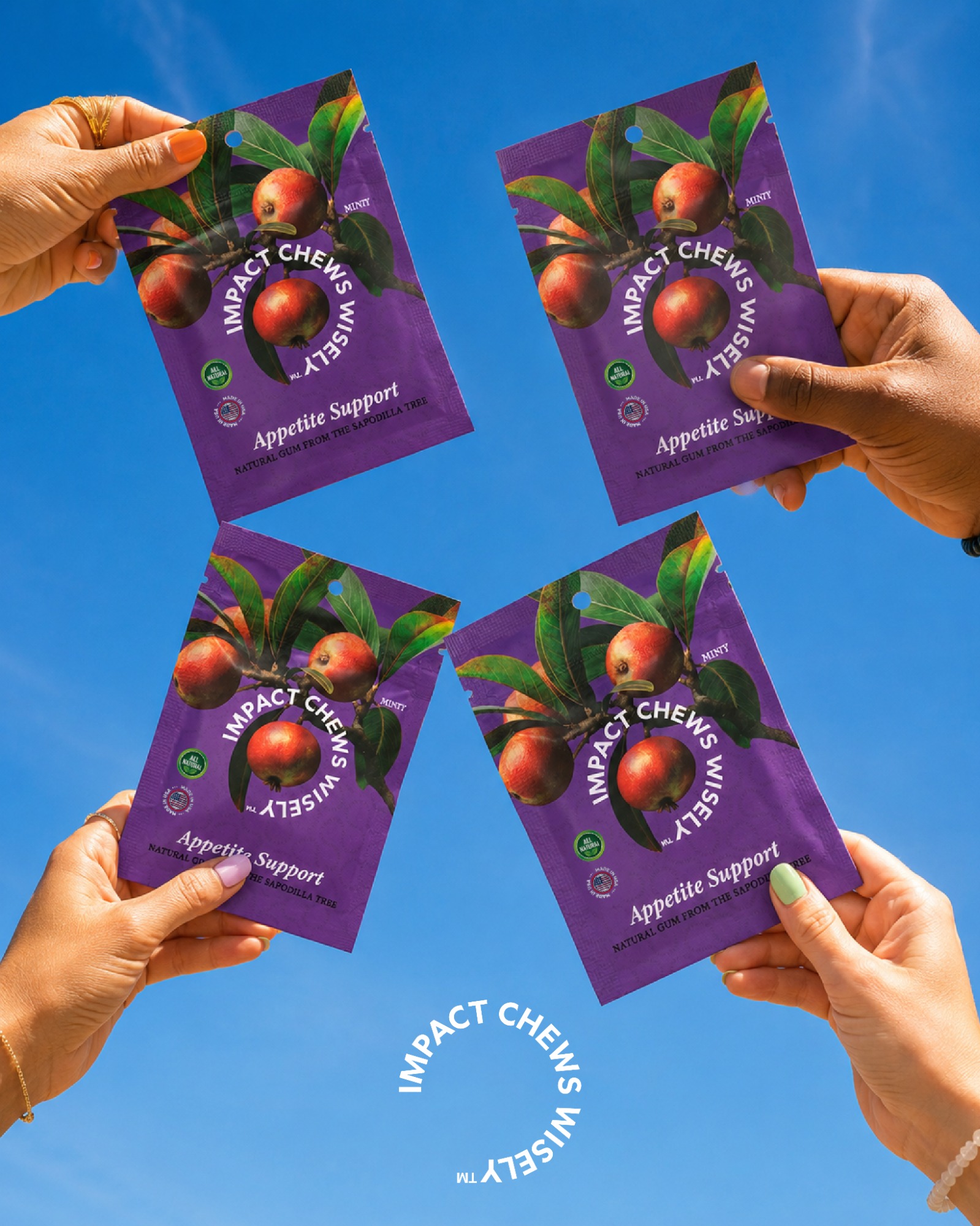 Wherever your day takes you, Impact Chews Wisely is made to fit easily into your routine.

A simple chew designed to support appetite control, help curb cravings, and encourage more mindful choices on the go.

Easy to carry. Easy to use. Made for real life.
Access the link in bio.

#ImpactChewsWisely #AppetiteSupport #CravingControl #FunctionalGum #MindfulEating #BetterChoices